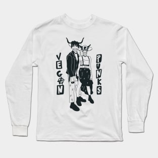 Vegan Punks - Cows Long Sleeve T-Shirt